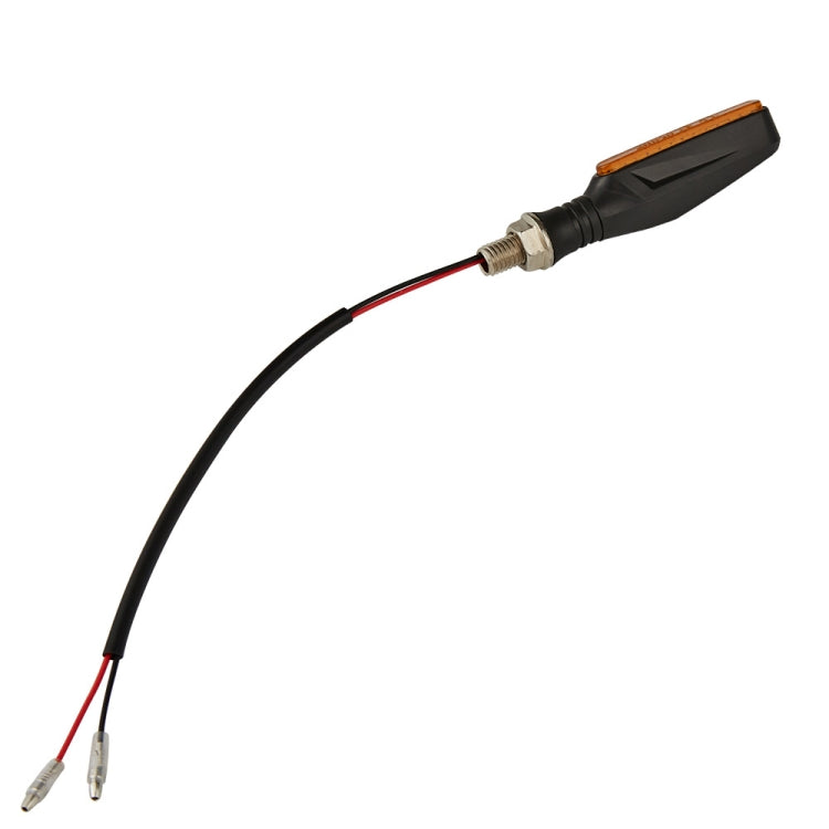 2pcs MK-109 Motorcycle Flow Steering Lamp LED Signal Light(Black) - Signal Lights by buy2fix | Online Shopping UK | buy2fix