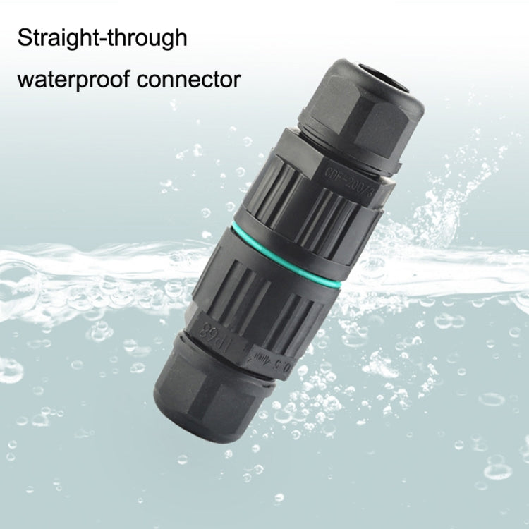 CDF-200/3 Waterproof Wire Connector With 3 Pin Quick Connector by buy2fix
