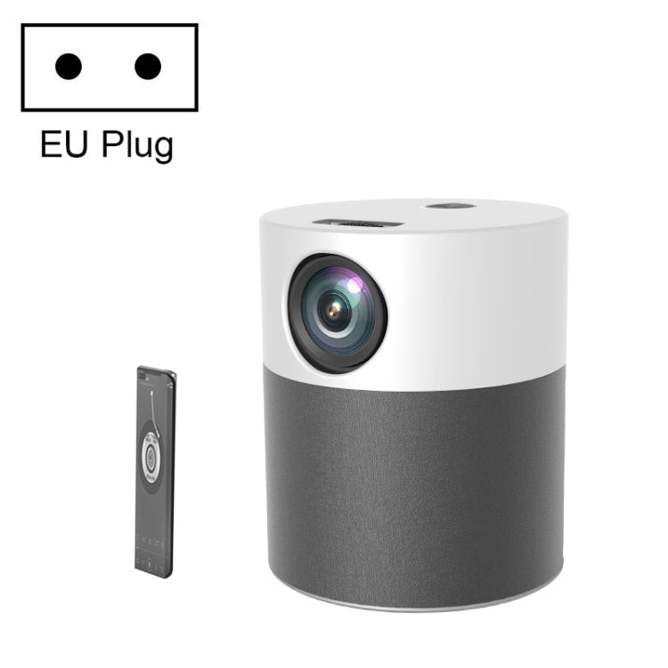 M1 Home Commercial LED Smart HD Projector, Specification: EU Plug(Phone with Screen Version) - LED Projector by buy2fix | Online Shopping UK | buy2fix