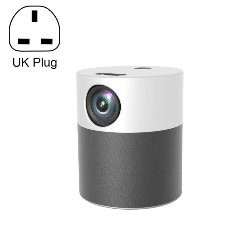 M1 Home Commercial LED Smart HD Projector, Specification: UK Plug(Foundation Version) - LED Projector by buy2fix | Online Shopping UK | buy2fix
