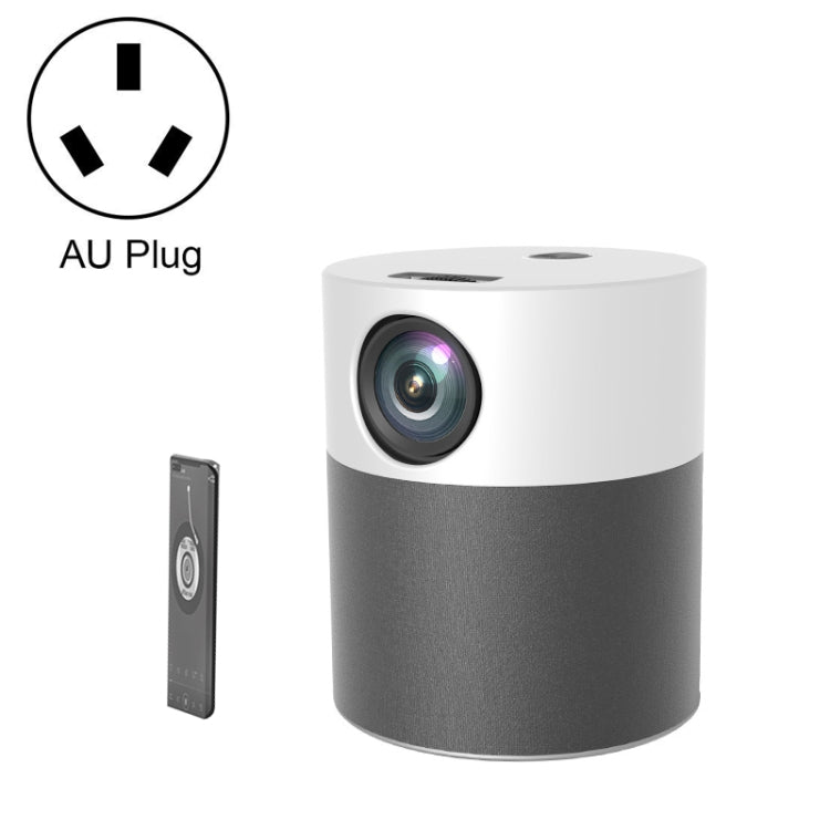 M1 Home Commercial LED Smart HD Projector, Specification: AU Plug(Phone with Screen Version) - LED Projector by buy2fix | Online Shopping UK | buy2fix