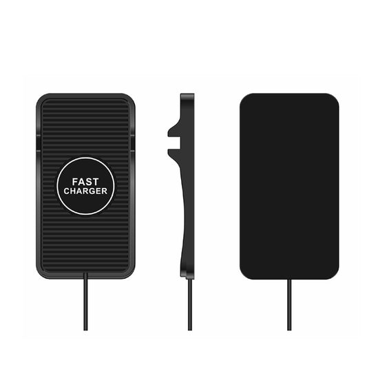 C7 Car Navigation 2 In 1 Multi-Function Non-Slip Pad Wireless Charger(Black) - Wireless Charging Pads by buy2fix | Online Shopping UK | buy2fix