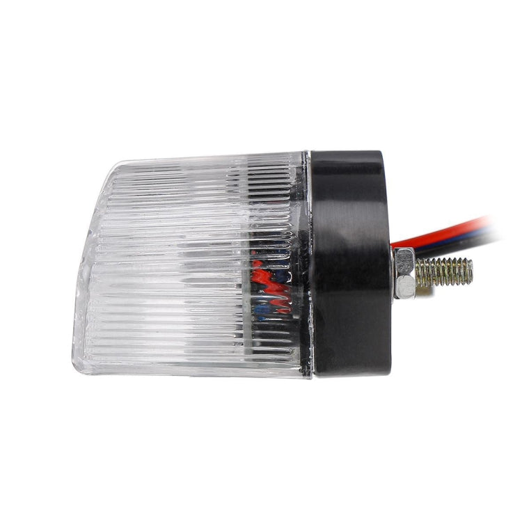 MK-285 Motorcycle LED Taillight Plate Light(Without Stand Red Cover) - Signal Lights by buy2fix | Online Shopping UK | buy2fix