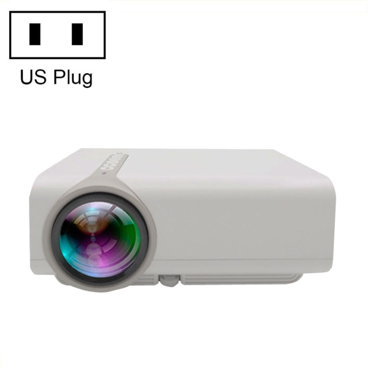 YG530 Home LED Small HD 1080P Projector, Specification: US Plug(White) - LED Projector by buy2fix | Online Shopping UK | buy2fix