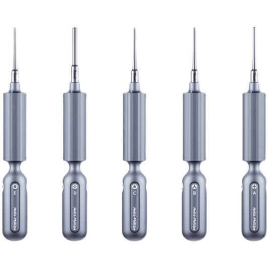 Qianli Super Tactile Grip-Type Precision Silent Dual-Bearing Screwdriver, Series: Type D Pinhead Philips by Qianli