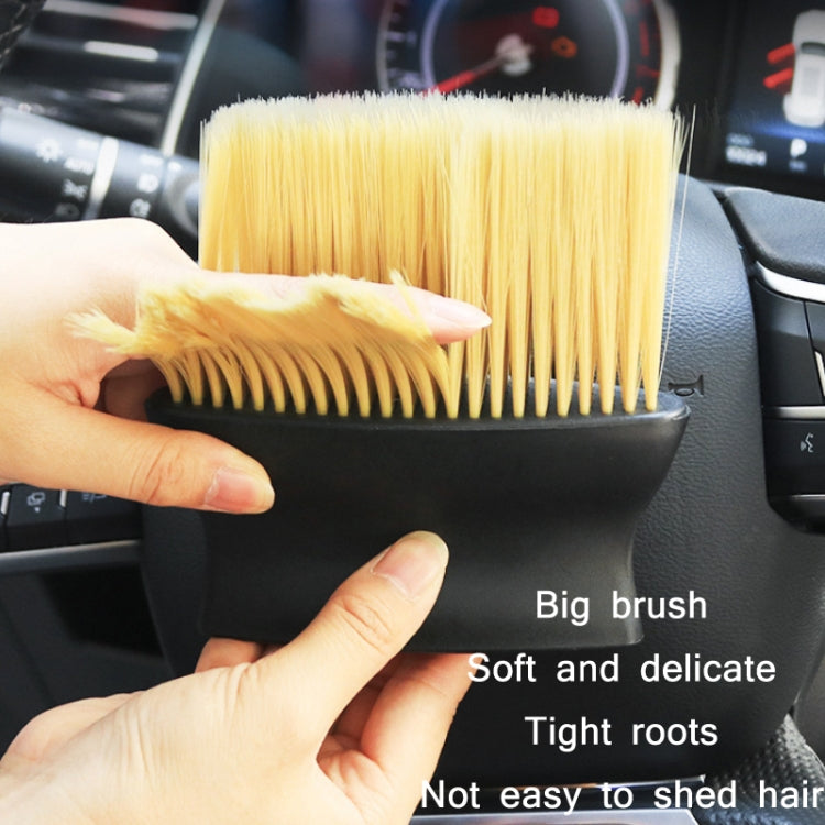 Car Air-Conditioning Air Outlet Dust Removal Cleaning Brush(Black) - Car washing supplies by buy2fix | Online Shopping UK | buy2fix