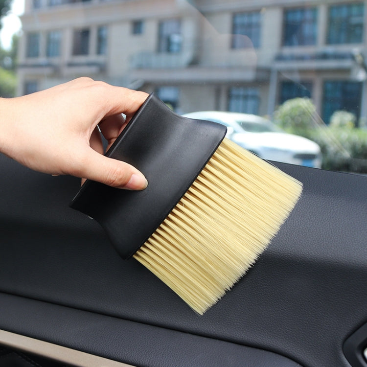 Car Air-Conditioning Air Outlet Dust Removal Cleaning Brush(Yellow) - Car washing supplies by buy2fix | Online Shopping UK | buy2fix