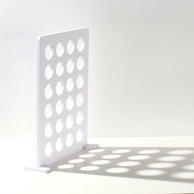 41 x 29cm Background Board Window Pane Light Shadow Plate(Circle) - Shadow Props by buy2fix | Online Shopping UK | buy2fix