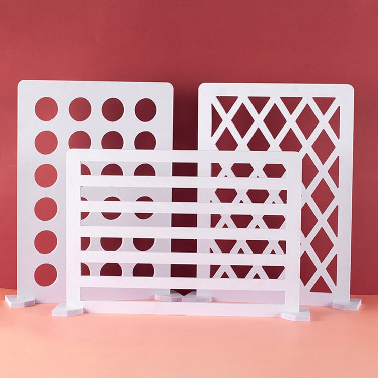 41 x 29cm Background Board Window Pane Light Shadow Plate(Circle) - Shadow Props by buy2fix | Online Shopping UK | buy2fix