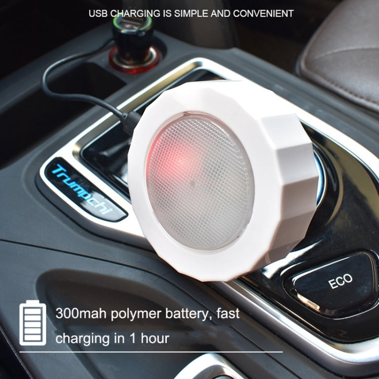 Z7 Car Ceiling USB Wireless Strobe Reading Light, Color: Black - Dome Lights by buy2fix | Online Shopping UK | buy2fix