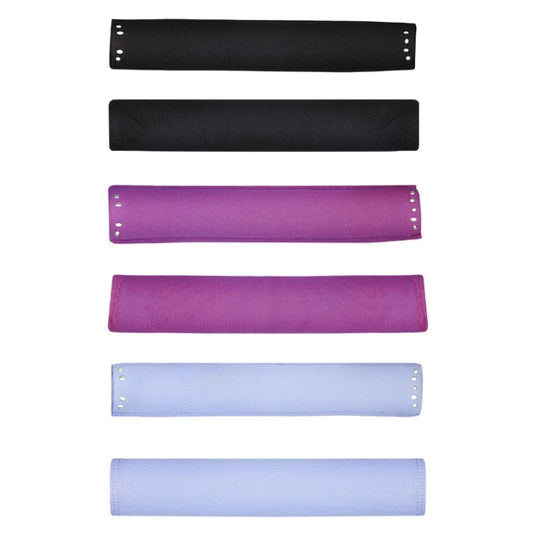 2pcs Sponge Earmuff Headrest Pad For Logitech G435, Color: Black Headbeam by buy2fix