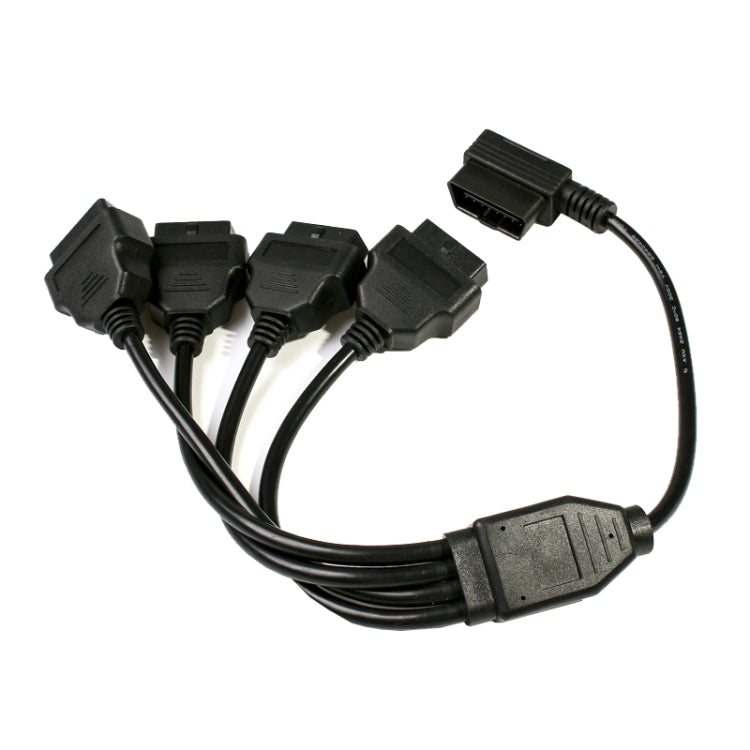 C-MD-4EW 0.5m 16 Pin OBD2 1 for 4 Connection Line - Cables & Connectors by buy2fix | Online Shopping UK | buy2fix