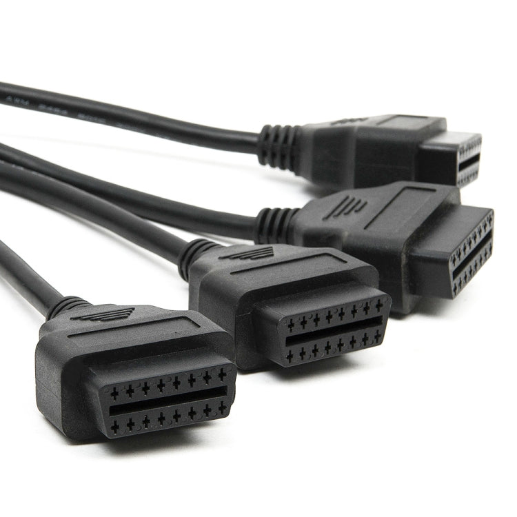 C-MD-4EW 0.5m 16 Pin OBD2 1 for 4 Connection Line - Cables & Connectors by buy2fix | Online Shopping UK | buy2fix