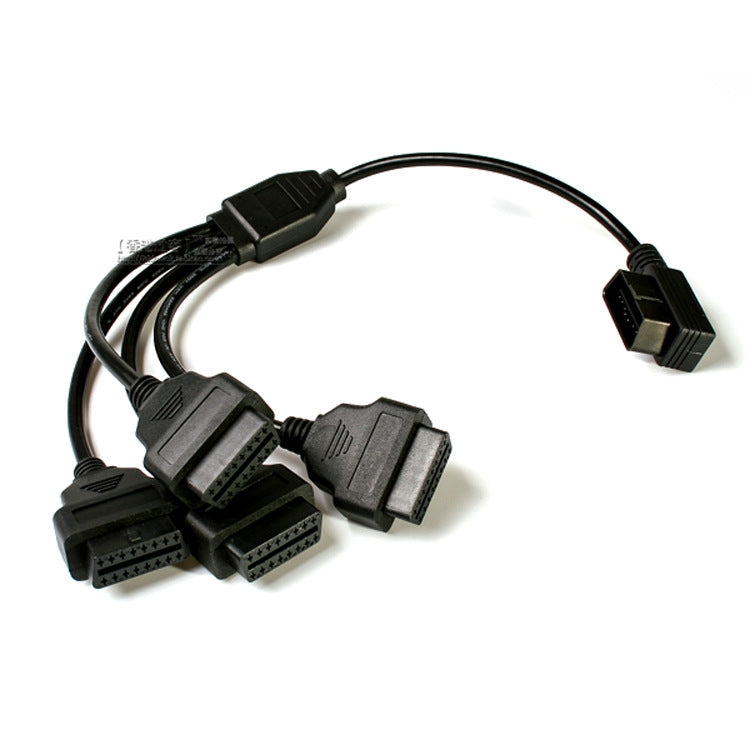 C-MD-4EW 0.5m 16 Pin OBD2 1 for 4 Connection Line - Cables & Connectors by buy2fix | Online Shopping UK | buy2fix