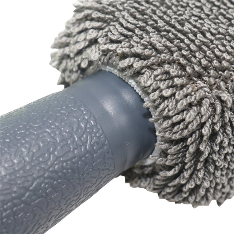 Fiber Long Shank Tire Brush(Blue) - Car washing supplies by buy2fix | Online Shopping UK | buy2fix