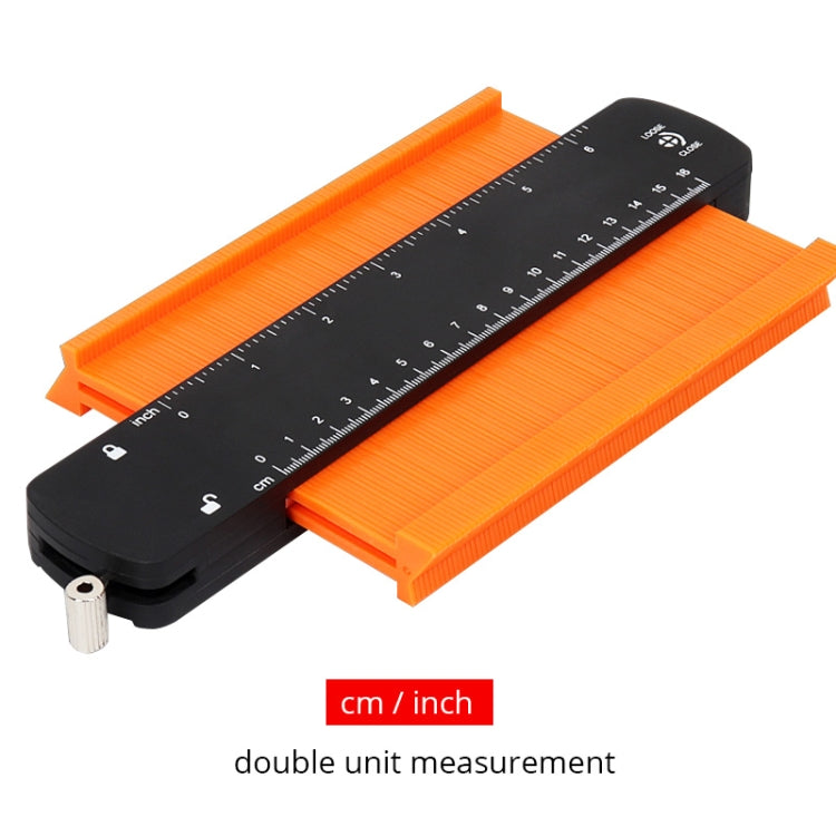10 inch Widened Metal Profile Regular Utensils Contour With Lock - Measuring Tools by buy2fix | Online Shopping UK | buy2fix