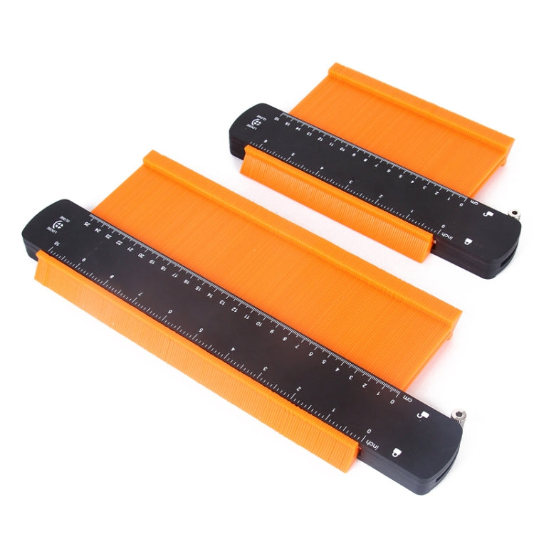 6 inch+10 inch Metal Profile Regular Utensils Contour With Lock - Measuring Tools by buy2fix | Online Shopping UK | buy2fix