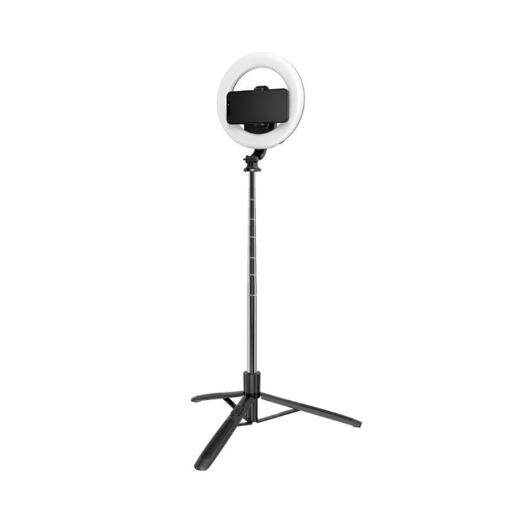 Wireless Bluetooth Selfie Stick Live Telescopic Bracket, Specification: Q05S (Black With Fill Light) - Selfie Sticks by buy2fix | Online Shopping UK | buy2fix