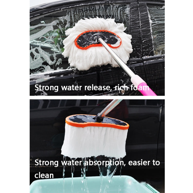Extended Telescopic Soft Wool Car Washing Mop, Size: 95cm - Car washing supplies by buy2fix | Online Shopping UK | buy2fix