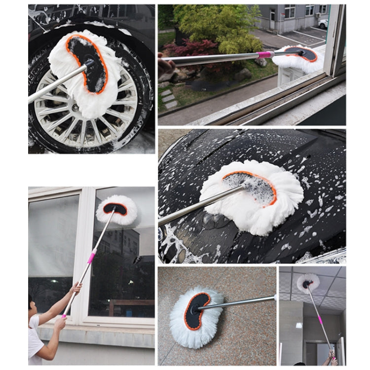 Extended Telescopic Soft Wool Car Washing Mop, Size: 95cm - Car washing supplies by buy2fix | Online Shopping UK | buy2fix