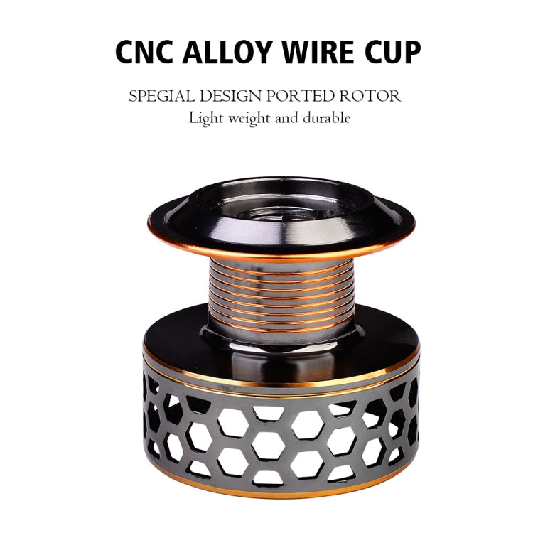 PROBEROS Metal Wire Cup Fishing Wheel Spinning Wheel, Mode: DR5000 - Fishing Reels by buy2fix | Online Shopping UK | buy2fix