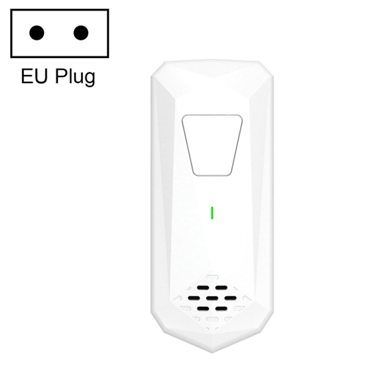 CT02 Negative Ion Air Purifier Pet Deodorant Removal Cleaner, Product specifications: EU Plug(White) - Air Purifiers & Accessories by buy2fix | Online Shopping UK | buy2fix