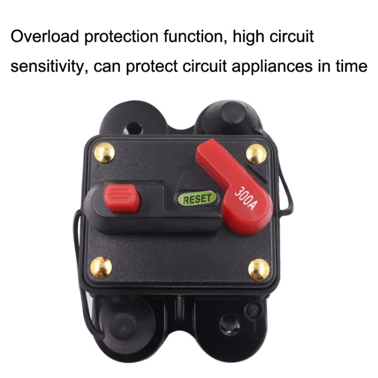 CB2 Car RV Yacht Audio Modification Automatic Circuit Breaker Switch, Specification: 50A - Fuse by buy2fix | Online Shopping UK | buy2fix
