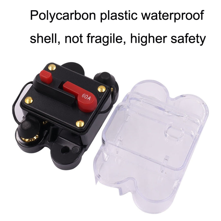 CB2 Car RV Yacht Audio Modification Automatic Circuit Breaker Switch, Specification: 250A by buy2fix