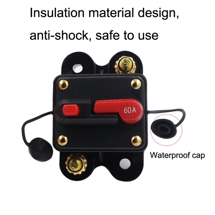 CB2 Car RV Yacht Audio Modification Automatic Circuit Breaker Switch, Specification: 300A - Fuse by buy2fix | Online Shopping UK | buy2fix