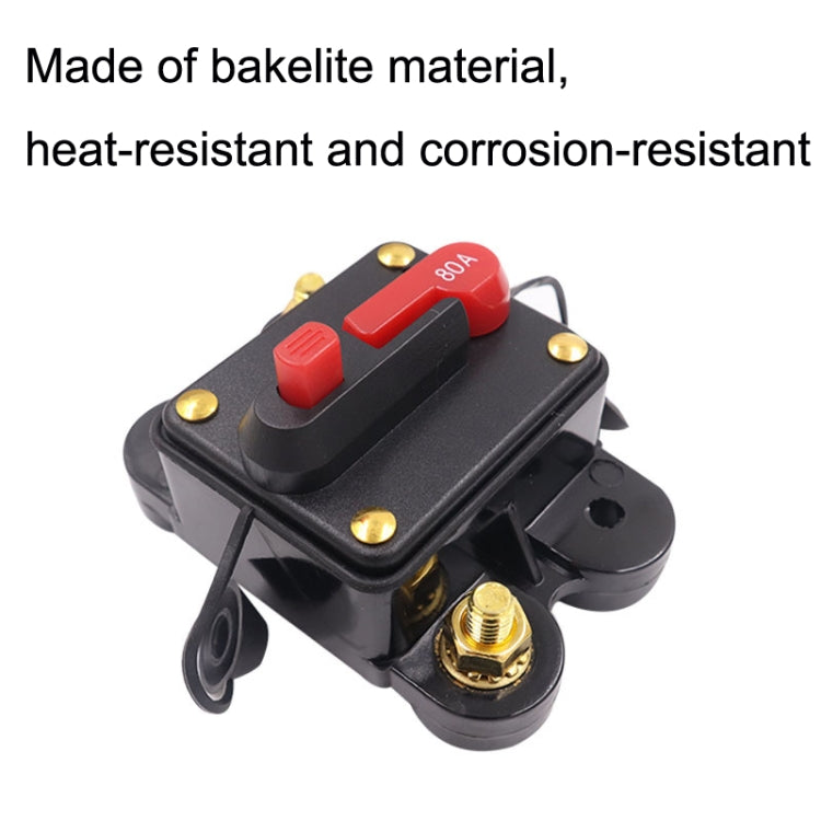 CB2 Car RV Yacht Audio Modification Automatic Circuit Breaker Switch, Specification: 300A - Fuse by buy2fix | Online Shopping UK | buy2fix