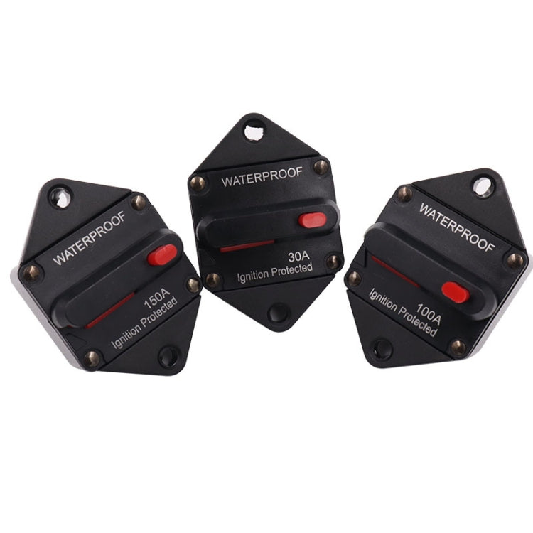 CB10 Car Audio Modified Automatic Circuit Breakerion, Specification: 50A - Fuse by buy2fix | Online Shopping UK | buy2fix