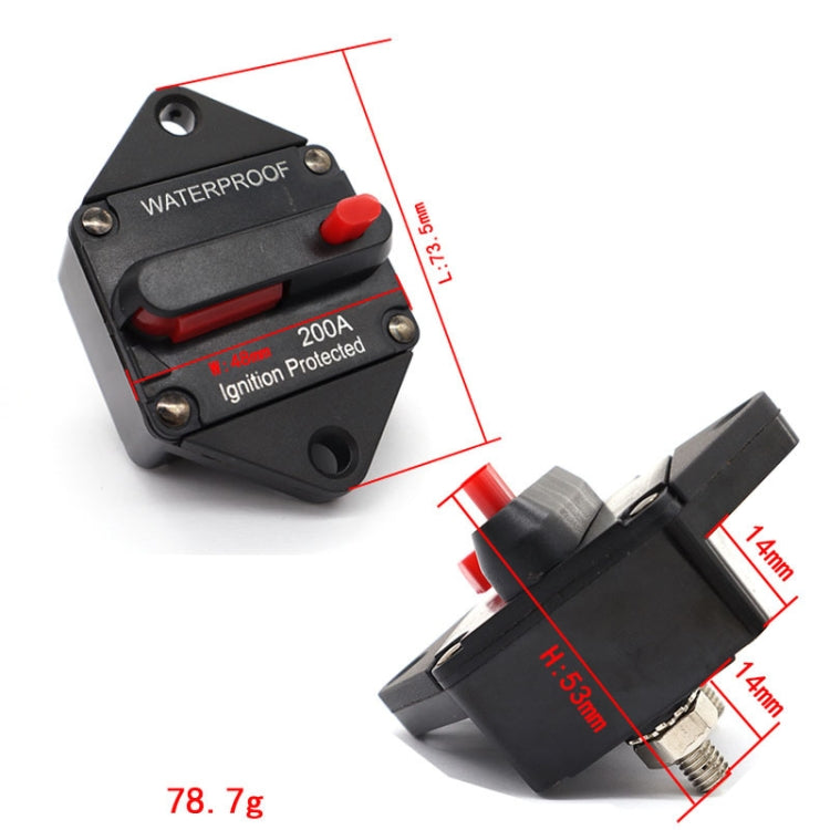 CB10 Car Audio Modified Automatic Circuit Breakerion, Specification: 150A - Fuse by buy2fix | Online Shopping UK | buy2fix