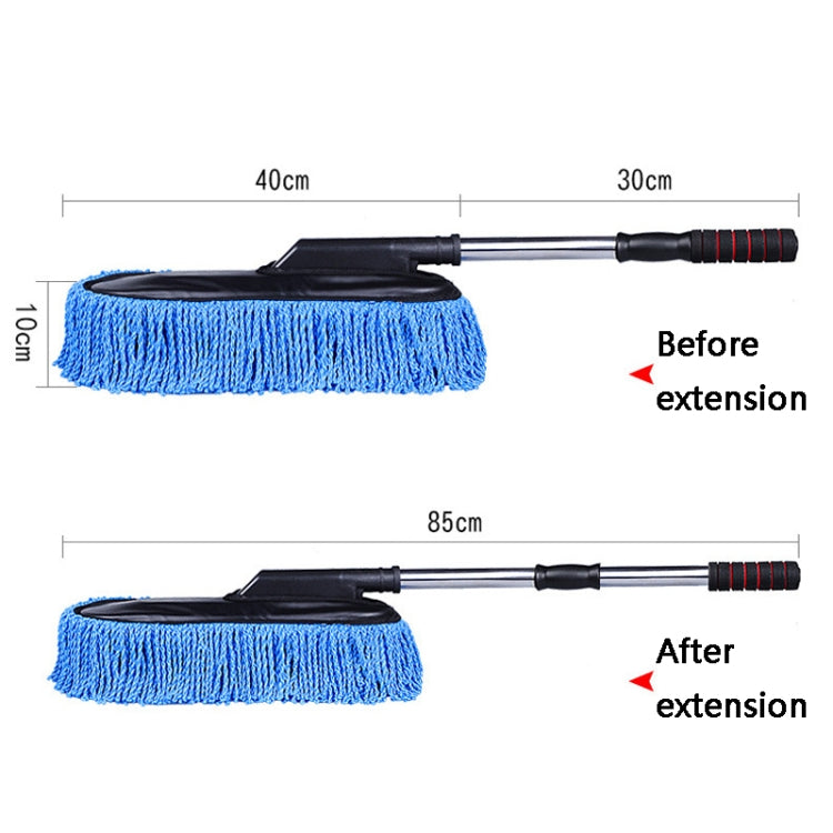 CS-365 Multifunctional Car Washing Telescopic Long-Handled Brush, Color: Gray (OPP Bag) - Car washing supplies by buy2fix | Online Shopping UK | buy2fix
