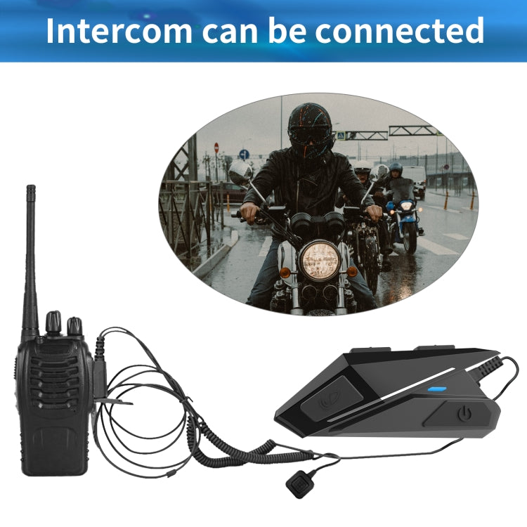yz06 Wireless Bluetooth Helmet Headphones - Motorcycle Walkie Talkie by buy2fix | Online Shopping UK | buy2fix