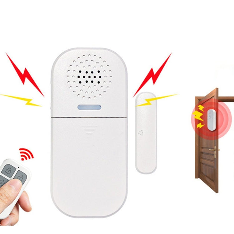 MC-05 130dB Remote Door Magnetic Alarm With Light Reminder - Door Window Alarm by buy2fix | Online Shopping UK | buy2fix