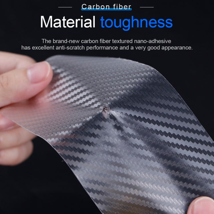 3cm x 10m Car Carbon Fiber Bumper Anti-Collision Strip - Anti Collision Sticker by buy2fix | Online Shopping UK | buy2fix