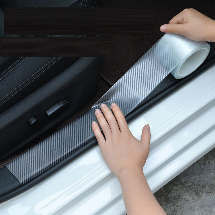 3cm x 10m Car Carbon Fiber Bumper Anti-Collision Strip - Anti Collision Sticker by buy2fix | Online Shopping UK | buy2fix