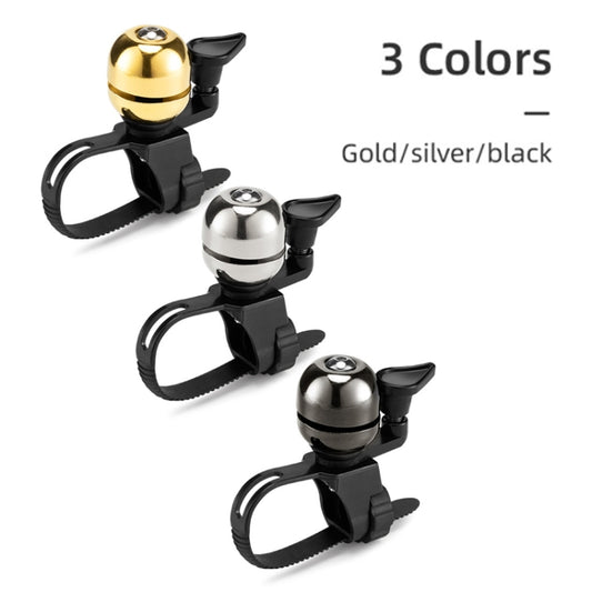 BG-201501 Bicycle Retro Mini Ball Bell(Black) by buy2fix