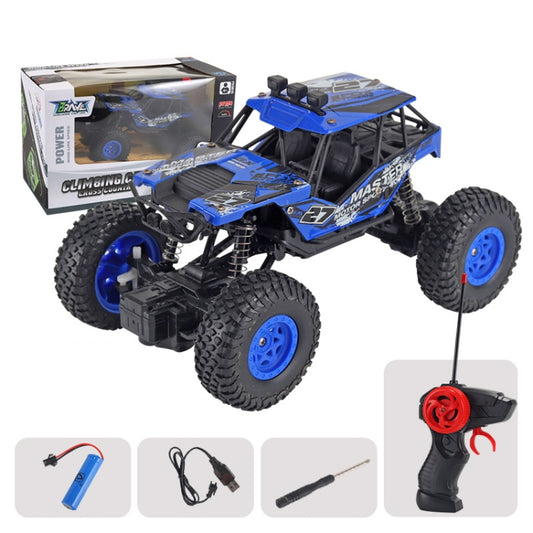 JZRC Alloy Remote Control Off-Road Vehicle Charging Remote Control Car Toy For Children Small Blue by JZRC