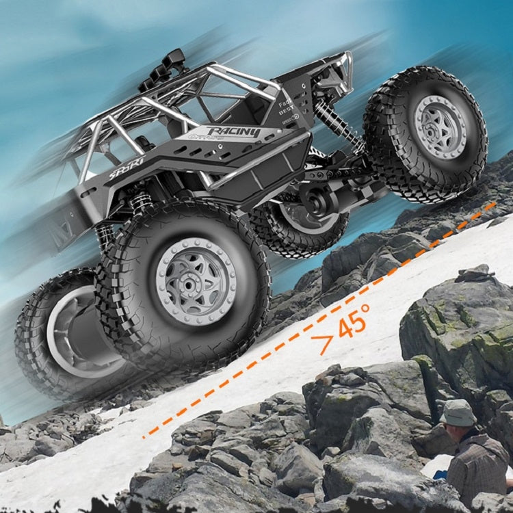 JZRC Alloy Remote Control Off-Road Vehicle Charging Remote Control Car Toy For Children Medium Alloy Black by JZRC