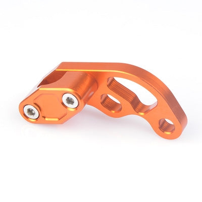 2 PCS Motorcycle Modification Accessories Universal Brake Hose Clamp(Orange) - Motorbike Brakes by buy2fix | Online Shopping UK | buy2fix
