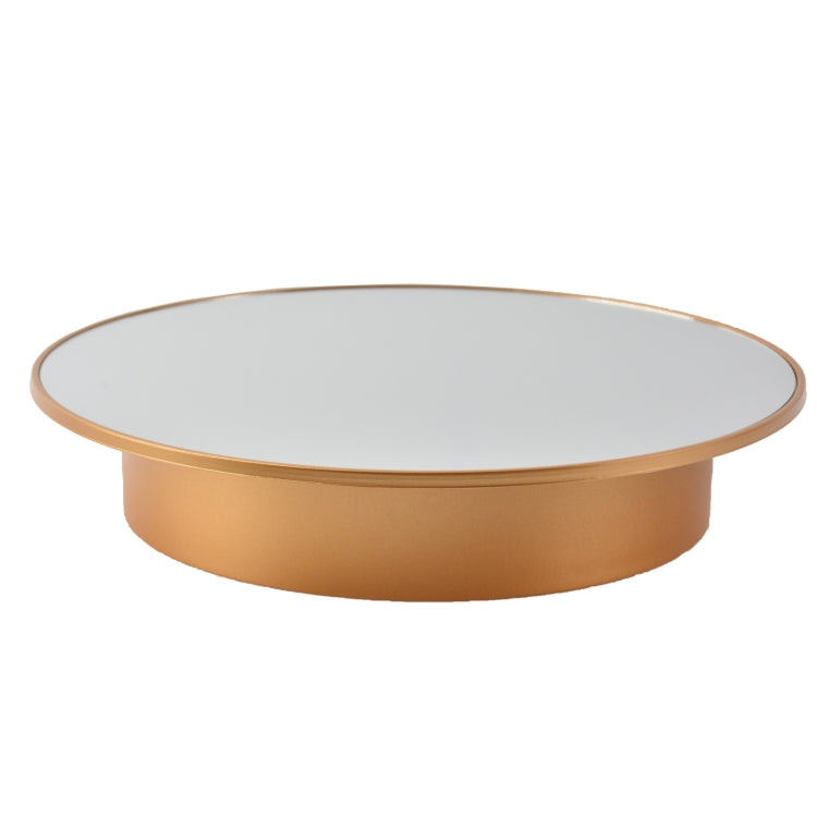 20cm Mirror Two-way Turntable Display Stand Video Shooting Props Turntable(Gold) - by buy2fix | Online Shopping UK | buy2fix