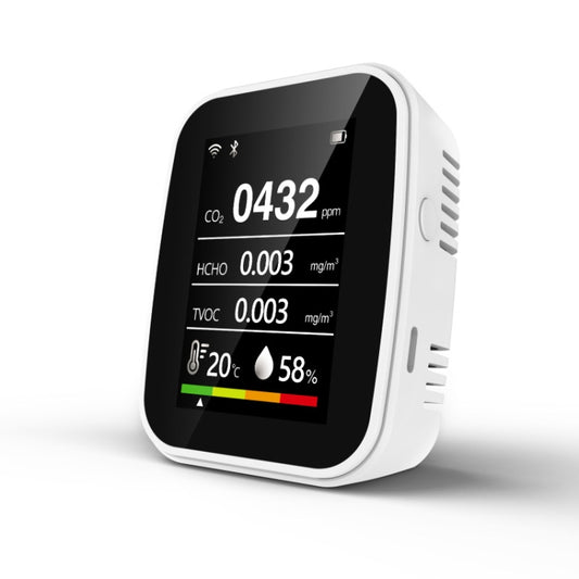 Indoor Temperature Humidity Air Quality Detector - Air & Water Quality Tester by buy2fix | Online Shopping UK | buy2fix