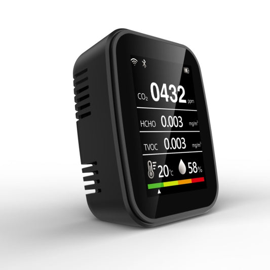 Indoor Temperature Humidity Air Quality Detector - Air & Water Quality Tester by buy2fix | Online Shopping UK | buy2fix