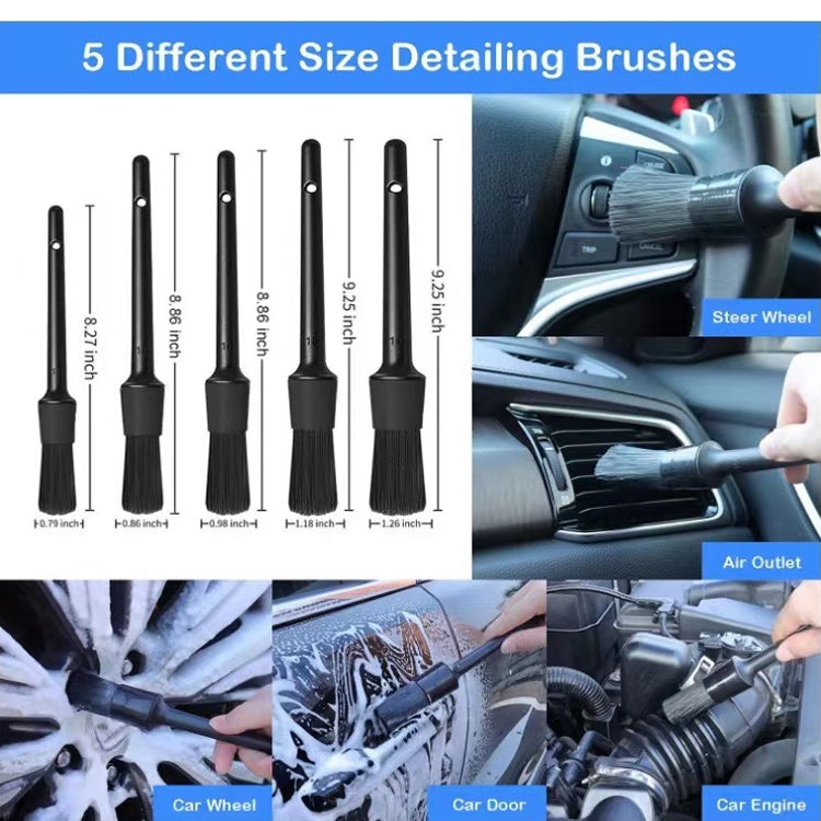 18 PCS / Set Electric Drill Cleaning Brush Water-Proof Gloves - Car washing supplies by buy2fix | Online Shopping UK | buy2fix