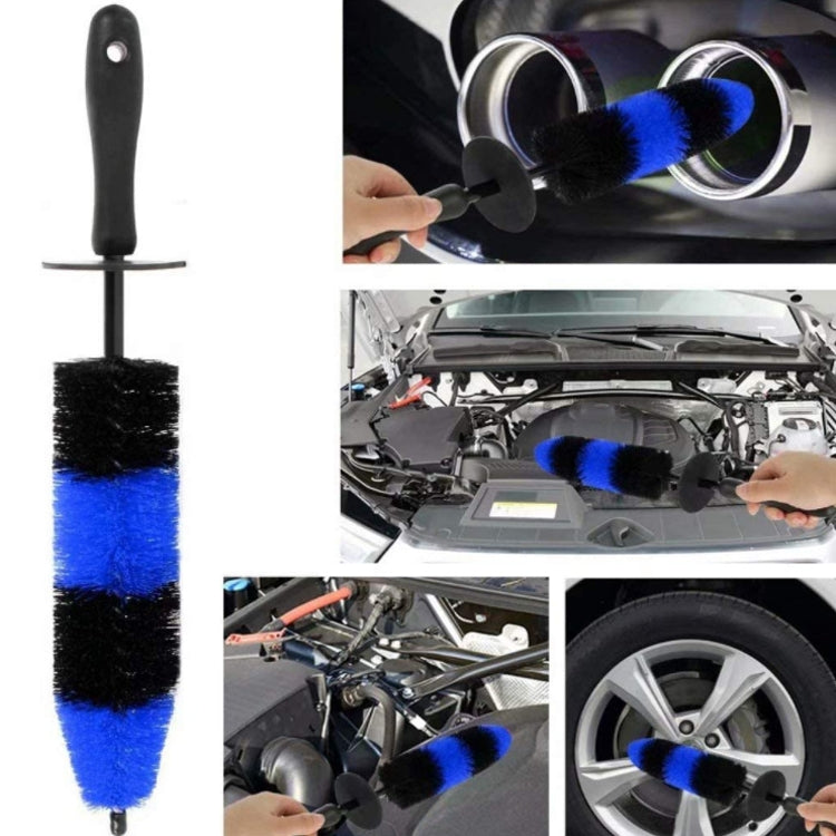 9 PCS / Set Car Wash Detail Brush Short Shank Tire Brush - Car washing supplies by buy2fix | Online Shopping UK | buy2fix