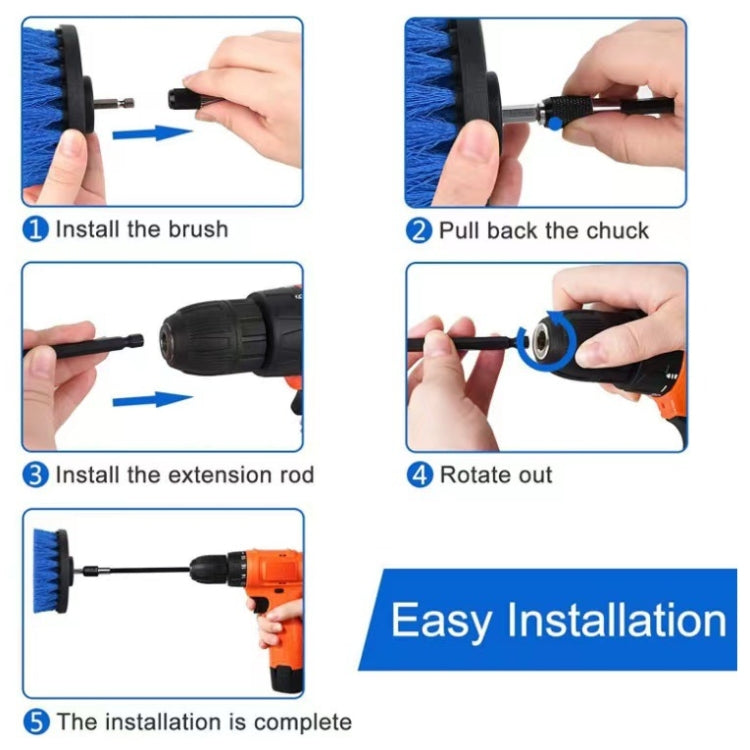 21 PCS / Set A Outlet Slit Cleaning Brush Drilling Brush - Car washing supplies by buy2fix | Online Shopping UK | buy2fix