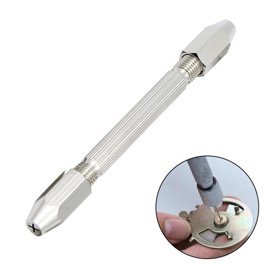 Double-ended Steel Pick Aluminum Slloy Hand Drill Punch - Drill & Drill Bits by buy2fix | Online Shopping UK | buy2fix