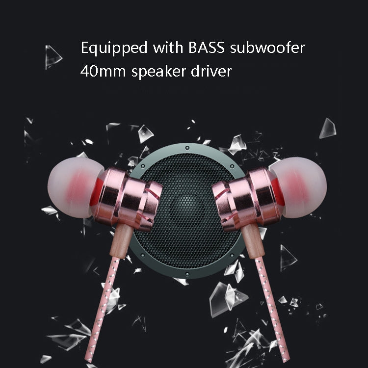 2 PCS EN500 3.5mm Plug Snake Pattern In-Ear Phone Earphone(Black) - In Ear Wired Earphone by buy2fix | Online Shopping UK | buy2fix
