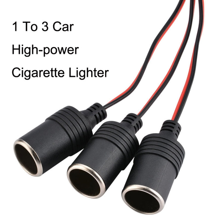 1 To 3 Car High-power Cigarette Lighter - Cigar Socket by buy2fix | Online Shopping UK | buy2fix